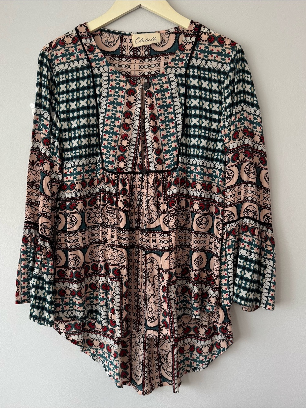 Cleobella Floral Printed Boho Tunic